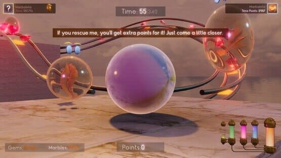 Screenshot of Marble Odyssey