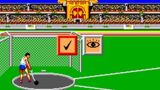 Screenshot of Olympic Gold: Barcelona '92