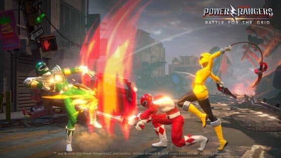 Screenshot of Power Rangers: Battle for the Grid