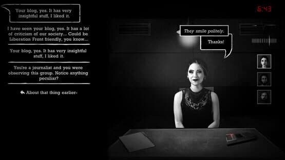 Screenshot of Interrogation: You Will Be Deceived