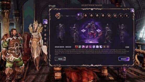 Screenshot of Divinity: Fallen Heroes
