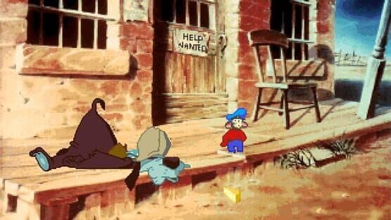 Screenshot of An American Tail: Fievel Goes West