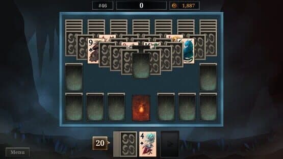 Screenshot of Faerie Solitaire Dire