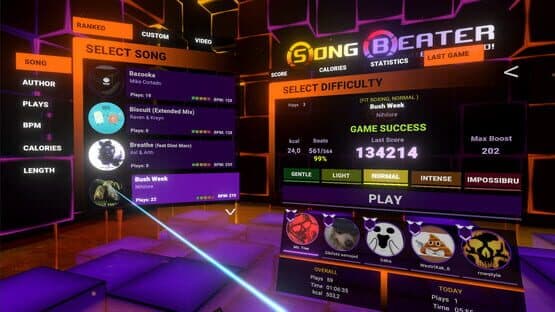 Screenshot of Song Beater: Quite My Tempo!