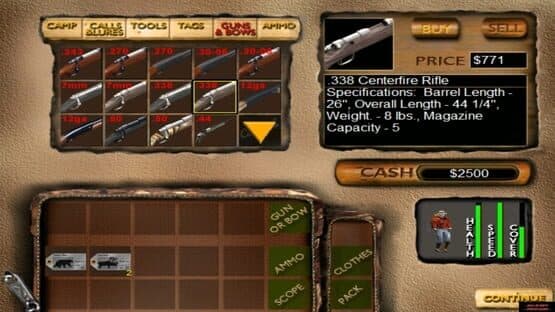 Screenshot of Cabela's Big Game Hunter 4
