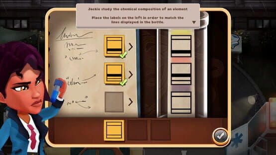 Screenshot of Detective Jackie: Mystic Case