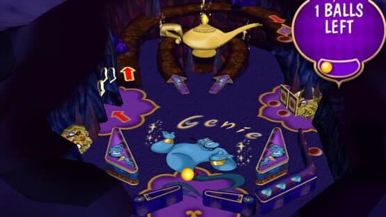 Screenshot of Aladdin Pinball