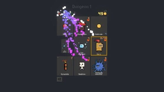 Screenshot of Dungeon Cards