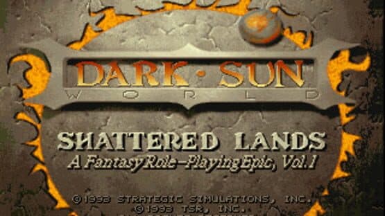 Screenshot of Dark Sun: Shattered Lands
