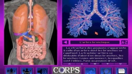 Screenshot of 3-D Body Adventure
