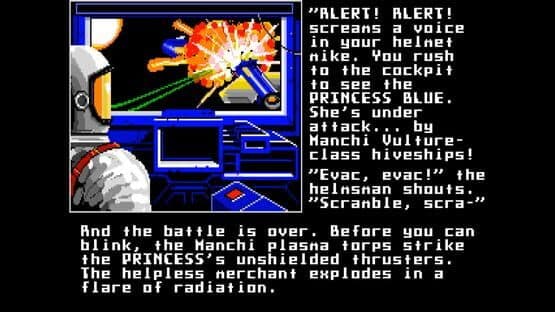 Screenshot of Space Rogue
