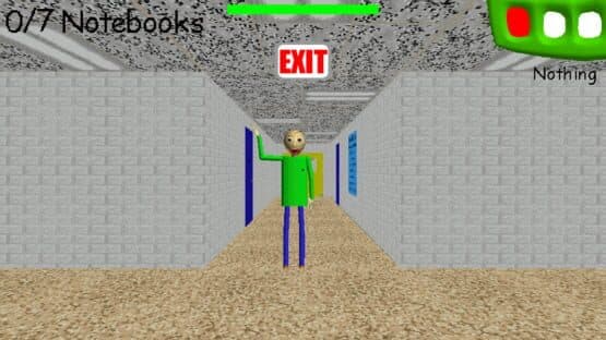 Screenshot of Baldi's Basics in Education and Learning