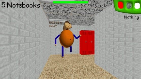 Screenshot of Baldi's Basics in Education and Learning