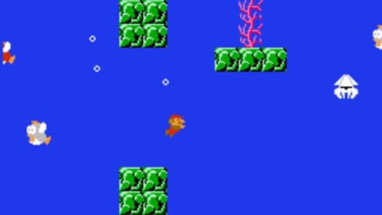 Screenshot of Super Mario Bros.
