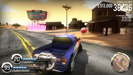 Screenshot of Burnin' Rubber 4