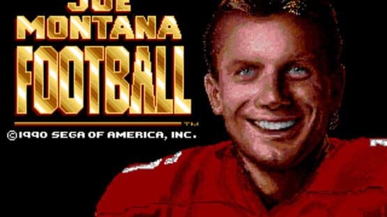 Screenshot of Joe Montana Football