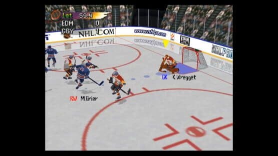 Screenshot of NHL Blades of Steel '99