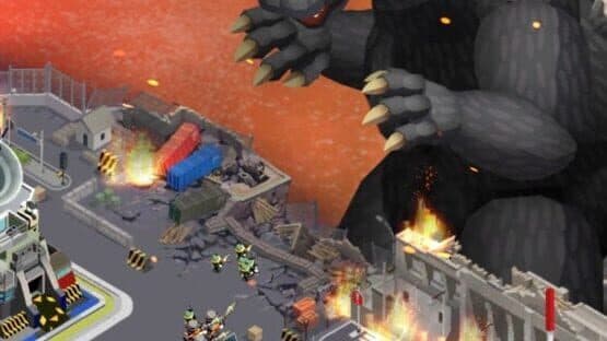 Screenshot of Godzilla Defense Force