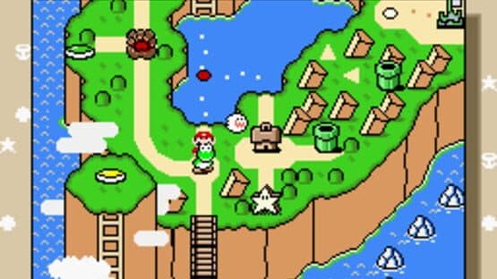 Screenshot of Super Mario World