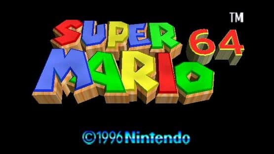 Screenshot of Super Mario 64