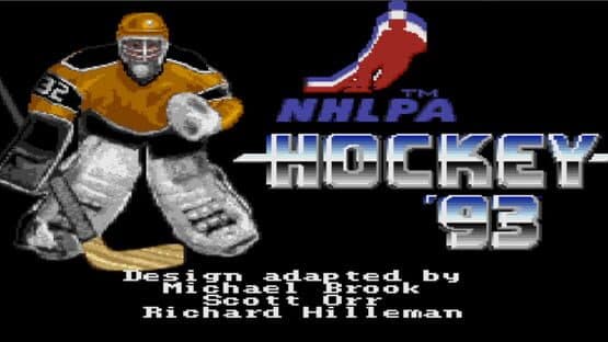 Screenshot of NHLPA Hockey 93