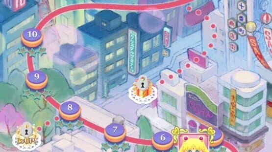 Screenshot of Sailor Moon Drops
