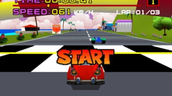 Screenshot of Motor Toon Grand Prix