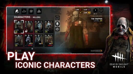 Screenshot of Dead by Daylight Mobile