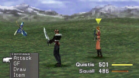 Screenshot of Final Fantasy VIII