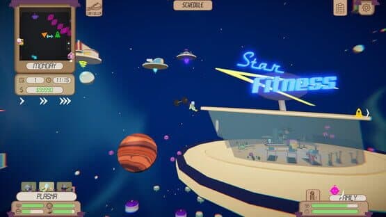 Screenshot of Space Routine