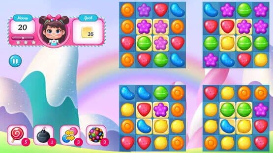 Screenshot of Candy Match Kiddies