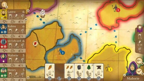 Screenshot of Eight-Minute Empire: Complete Edition
