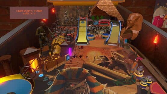 Screenshot of Mummy Pinball