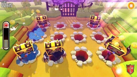 Screenshot of Mutant Alien Moles of the Dead: Whack Whack or Die