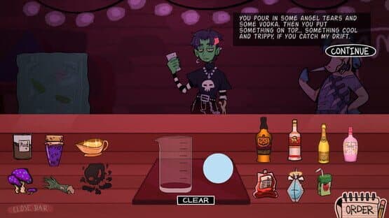 Screenshot of Spooky Speakeasy