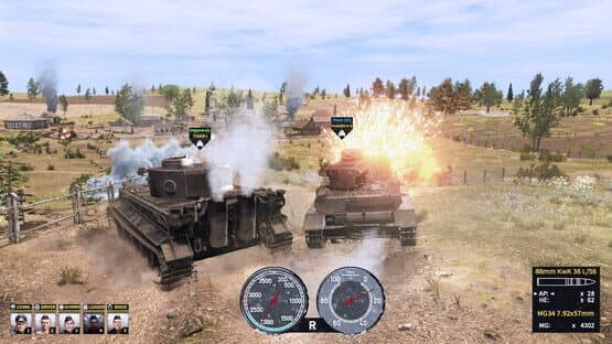 Screenshot of Tank Squad