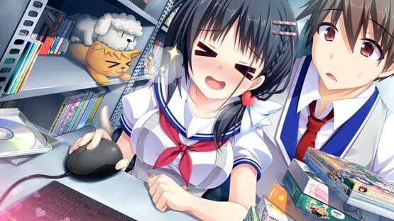 Screenshot of Sankaku Renai: Love Triangle Trouble
