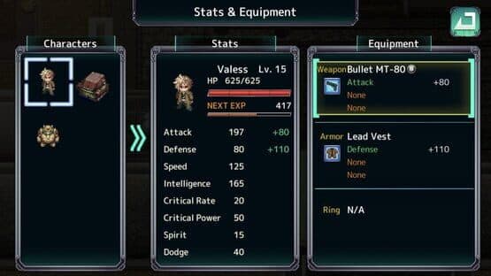 Screenshot of Armed Emeth