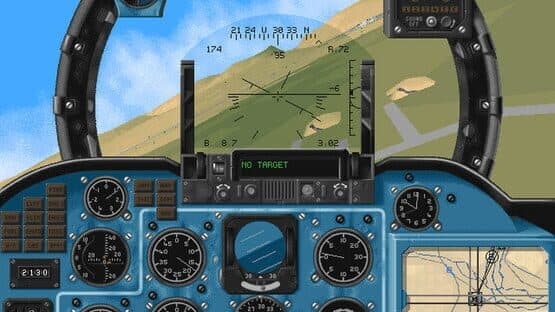 Screenshot of HIND: The Russian Combat Helicopter Simulation