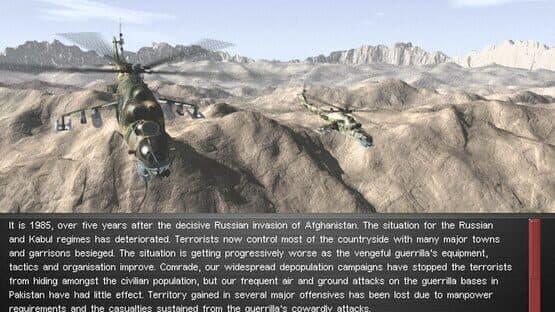 Screenshot of HIND: The Russian Combat Helicopter Simulation