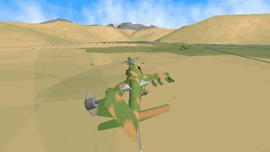 Screenshot of HIND: The Russian Combat Helicopter Simulation