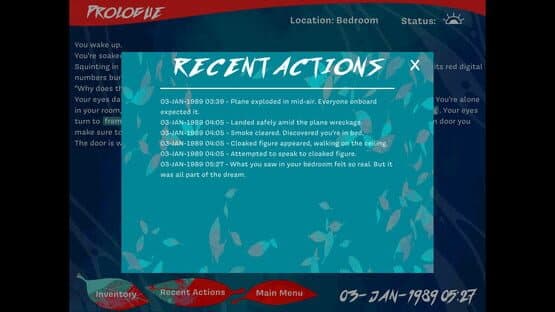 Screenshot of Slumber Clause