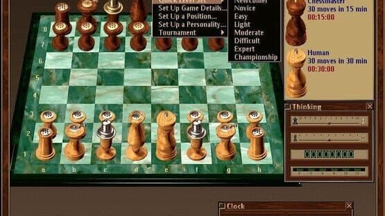 Screenshot of Chessmaster 5500