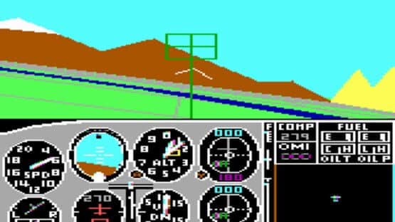 Screenshot of Microsoft Flight Simulator 2.0