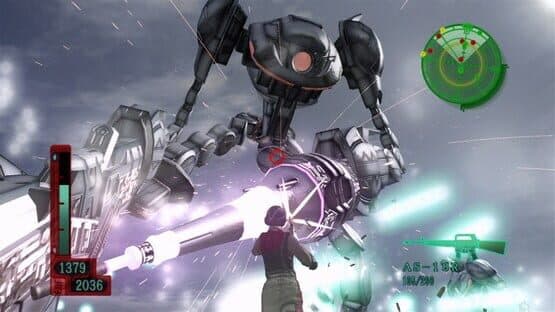 Screenshot of Earth Defense Force 2017