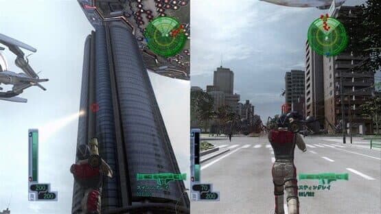 Screenshot of Earth Defense Force 2017