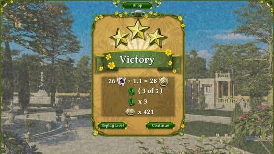 Screenshot of Jewel Match Solitaire: Summertime