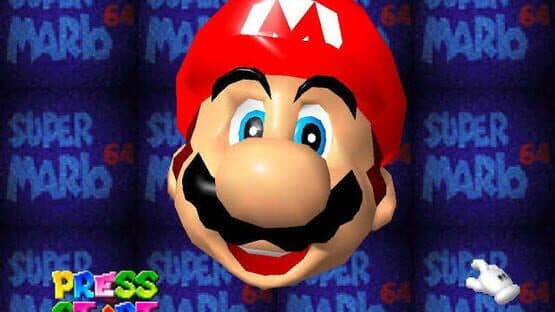 Screenshot of Super Mario 64