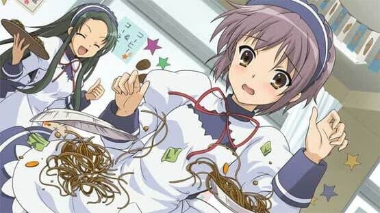Screenshot of Suzumiya Haruhi no Tsuisou