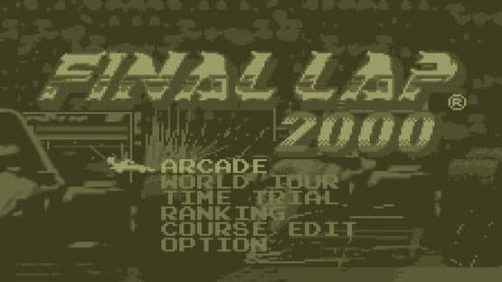 Screenshot of Final Lap 2000